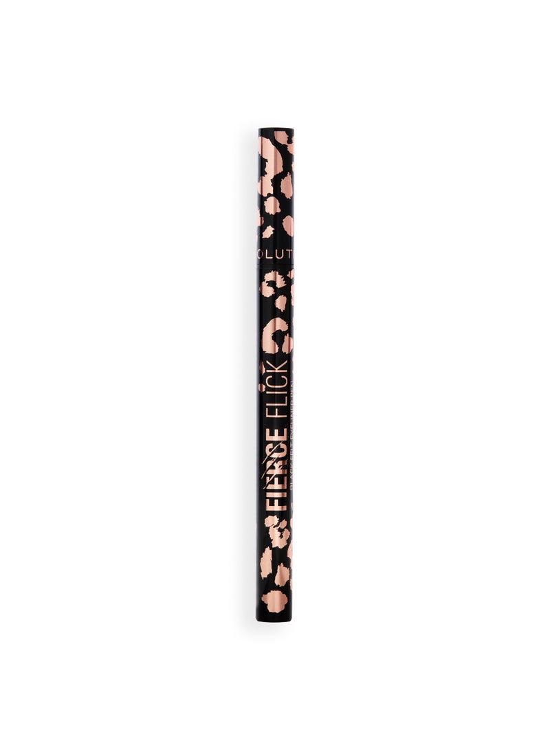 REVOLUTION Mega Flick Liquid Eyeliner Black - Image 1